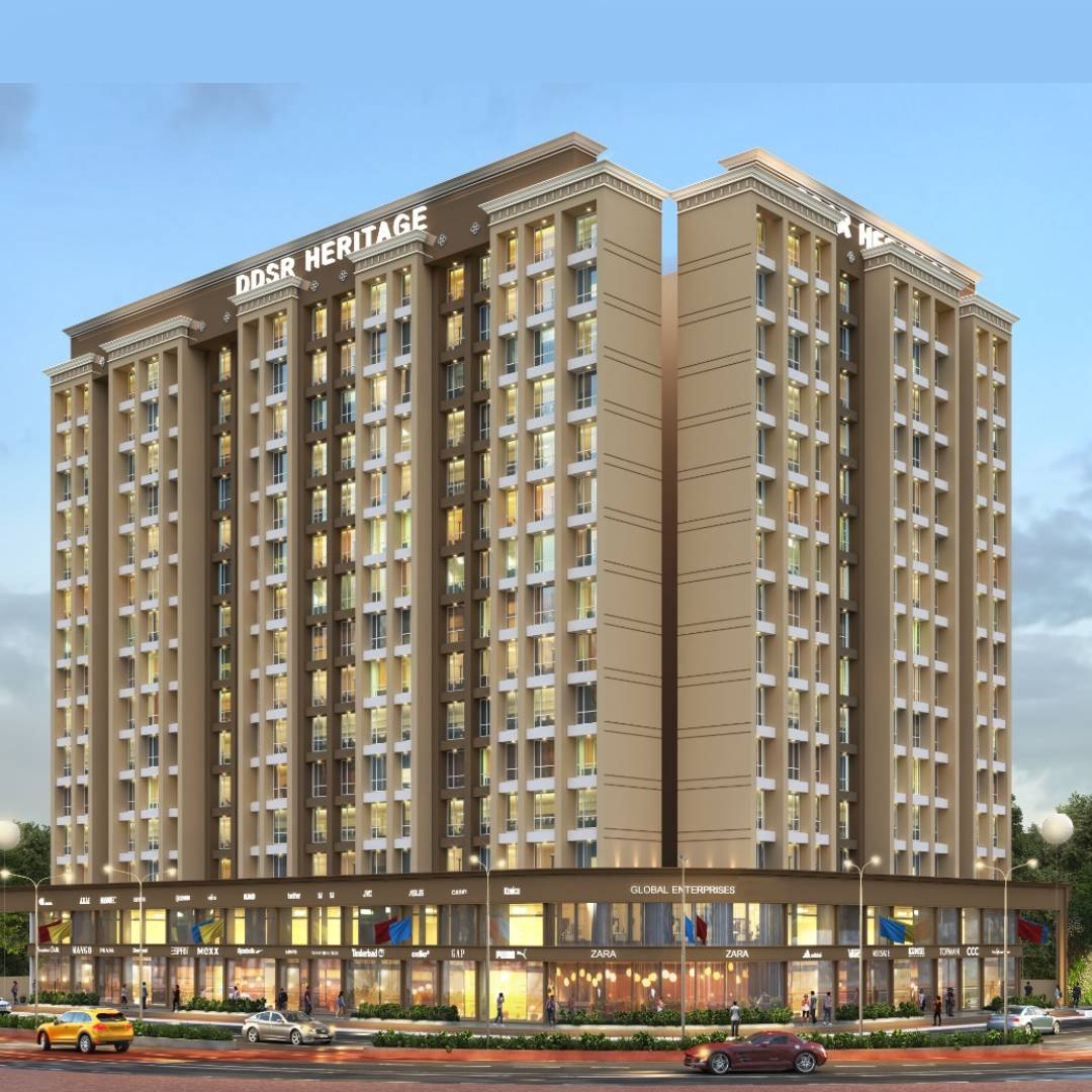 DDSR Heritage Kamothe Panvel | Luxurious 1 & 2 BHK Homes.