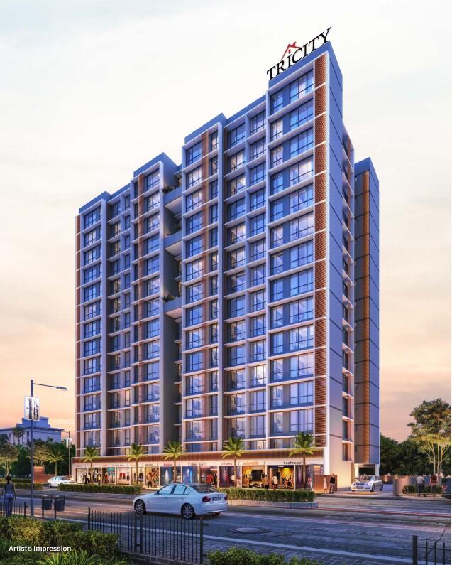 Tricity Crest Panvel | Luxurious 1 & 2 BHK Homes.